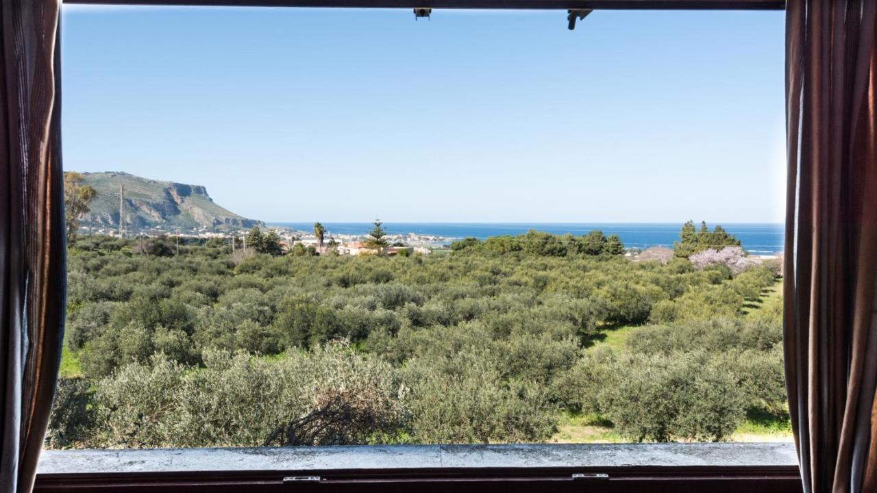 Casale Belvedere vista mare Valderice Eksteriør billede